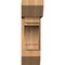 Ekena Millwork Merced Slat Smooth Bracket w/ Offset Brace, Western Red Cedar, 7 1/2"W x 24"D x 24"H BKT0806X24X24MRC06SWR - alternate 2